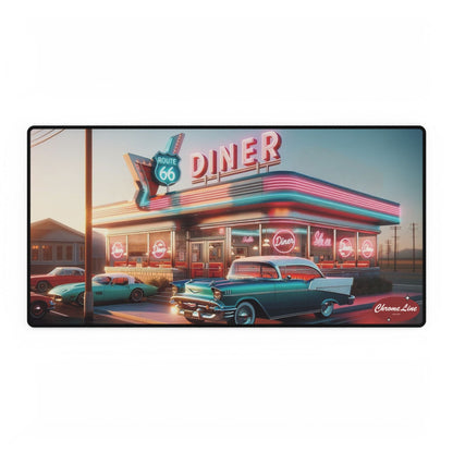 Retro Style Desk Mat | Route 66 Diner Inspire Creativity